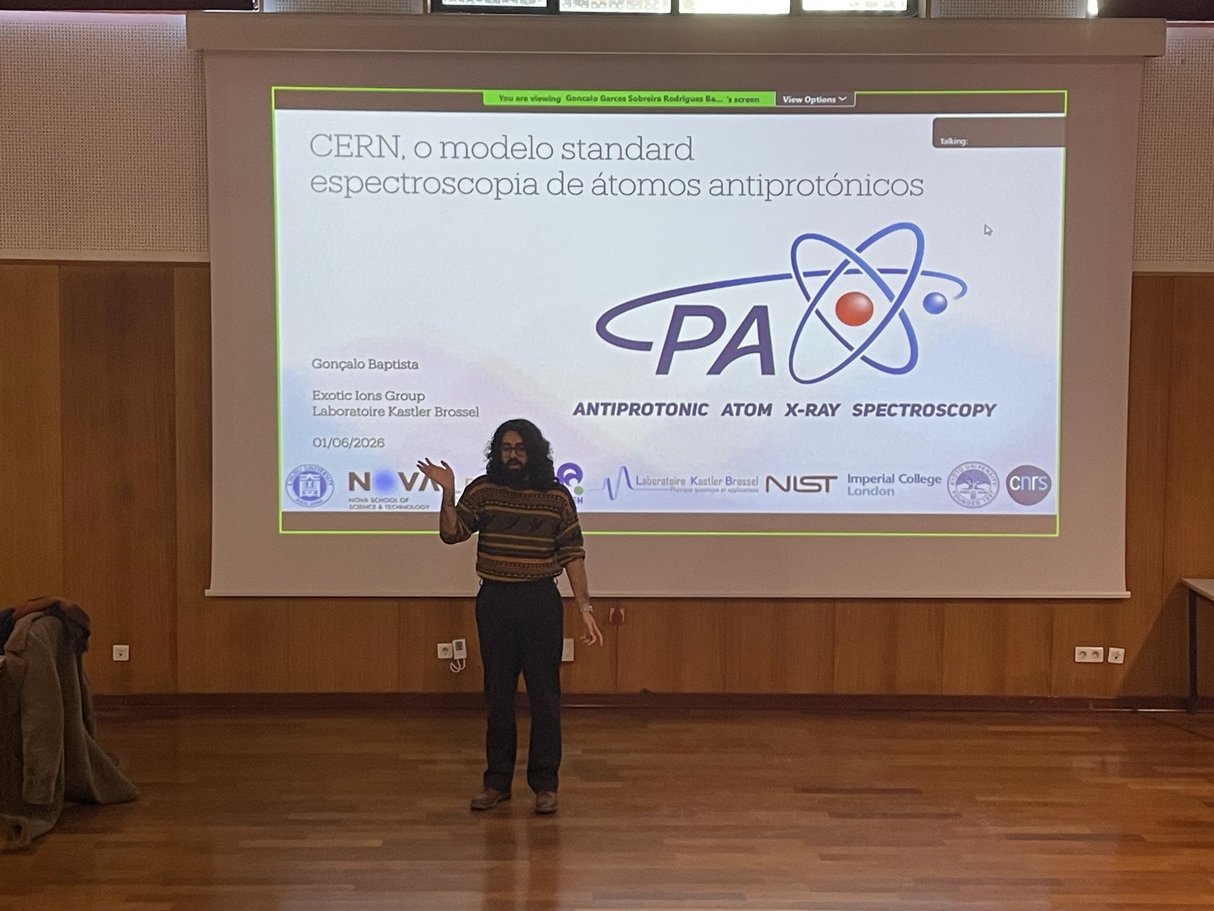 Palestra: Modelo padrão da Física e o CERN