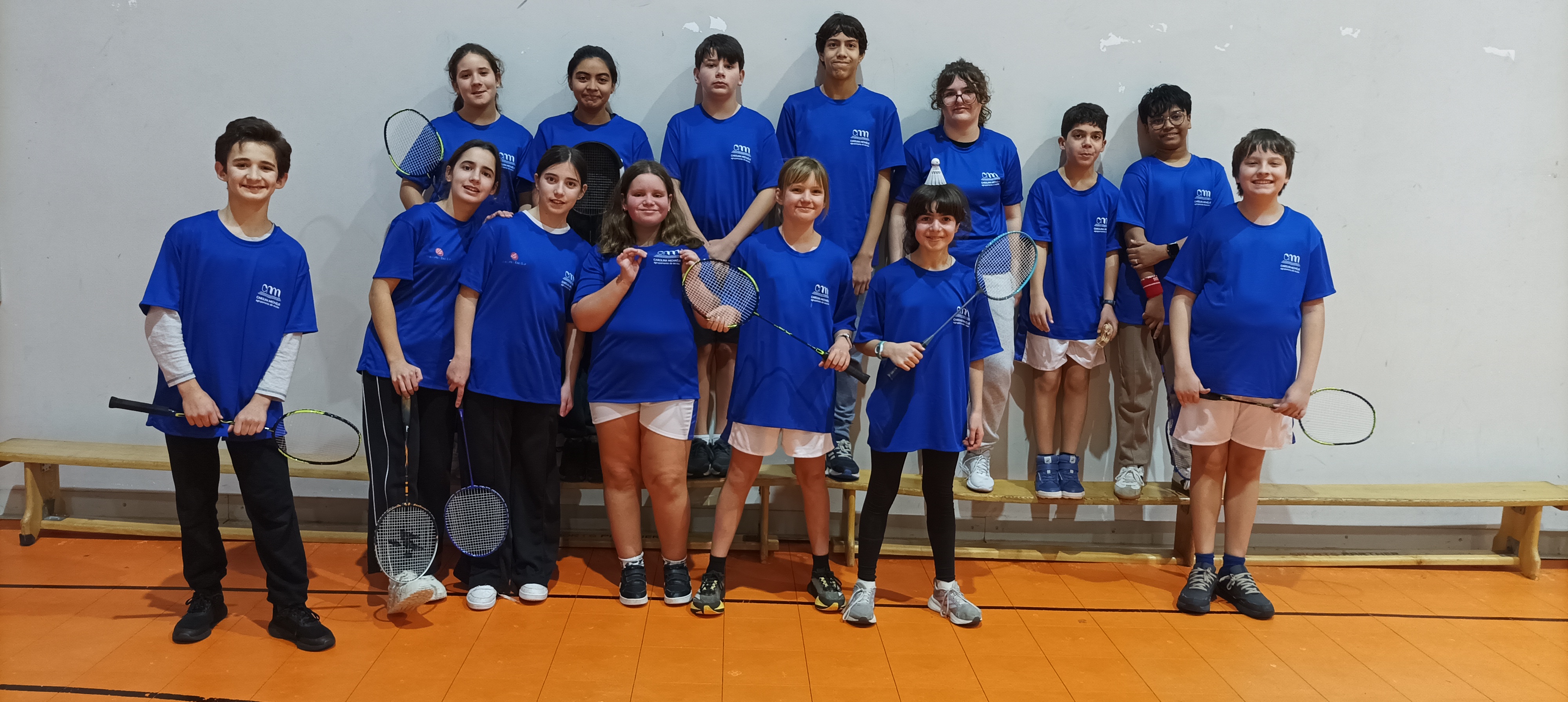 Primeiro encontro Badminton - Desporto Escolar